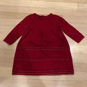 Janie and Jack Red Sweater Dress